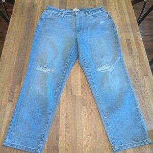 Women's Universal Thread Distressed Jeans Size 12R Highrise 90s Slim